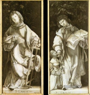 renaissance Ölbilder verkaufen - St Laurentius und St Cyricus Renaissance Matthias Grunewald